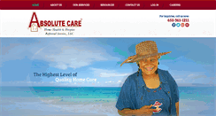 Desktop Screenshot of absolutecare4u.com